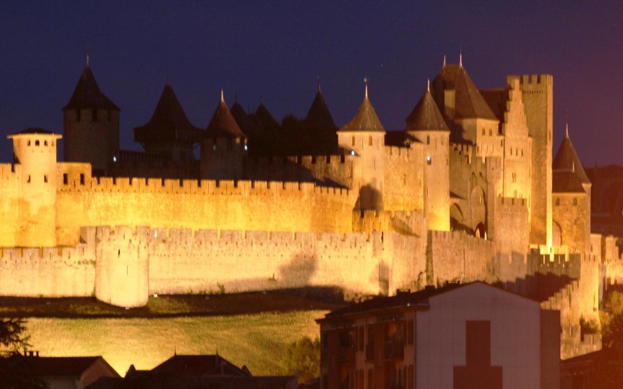 Le Balcon Sur La Cite Apartment Carcassonne Bagian luar foto